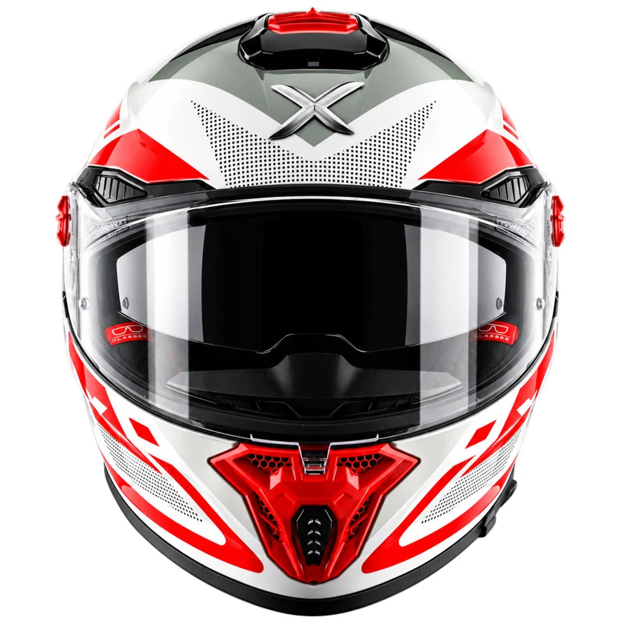 AXOR Agera Starry Helmet - White Red
