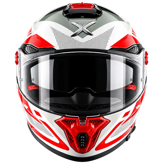 AXOR Agera Starry Helmet - White Red