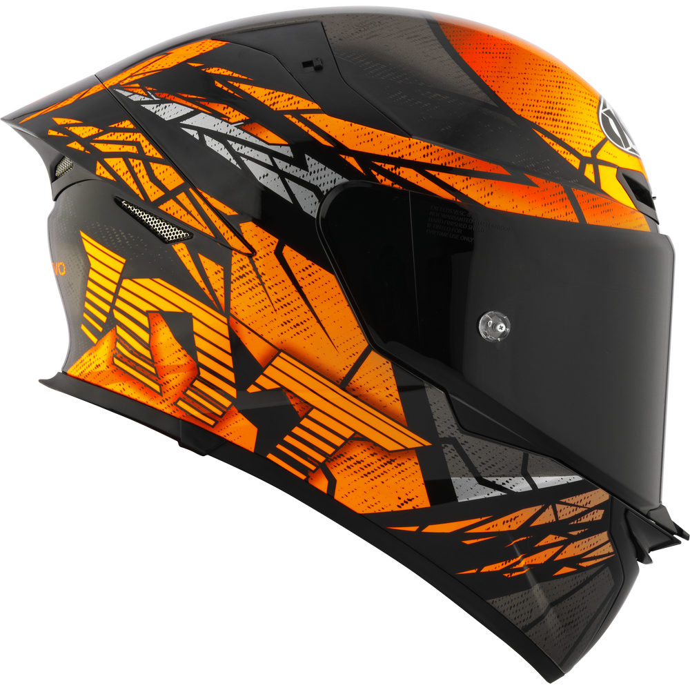 KYT TT-Revo Combustion Helmet - Orange