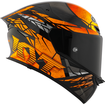 KYT TT-Revo Combustion Helmet - Orange