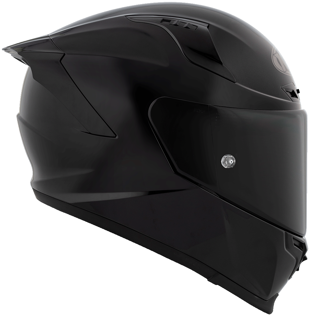 KYT Striker Plain Helmet - Gloss Black