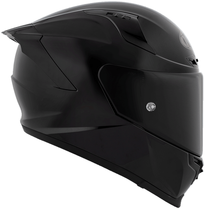KYT Striker Plain Helmet - Gloss Black