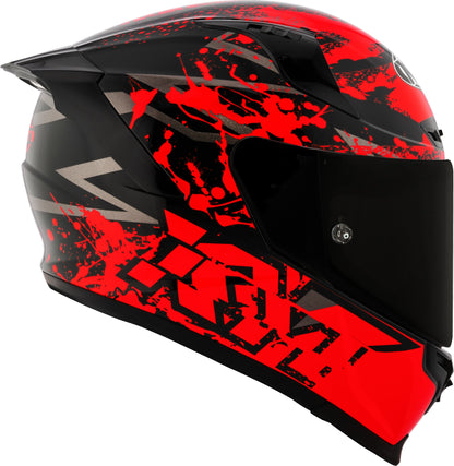 KYT Striker 2V Neutron Helmet - Red