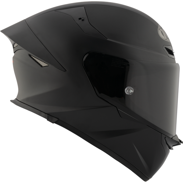 KYT TT Revo Plain Helmet - Matt Black