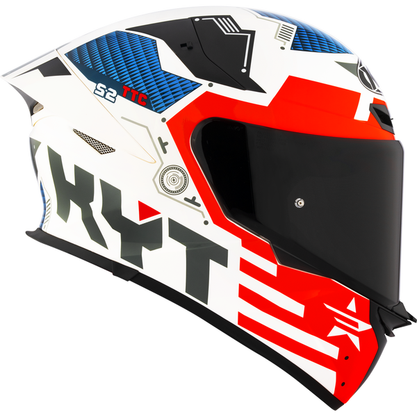 KYT TT-Revo Fuselage Helmet - Red
