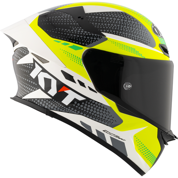 KYT TT-Revo Gear Helmet - Black Yellow