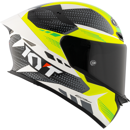 KYT TT-Revo Gear Helmet - Black Yellow