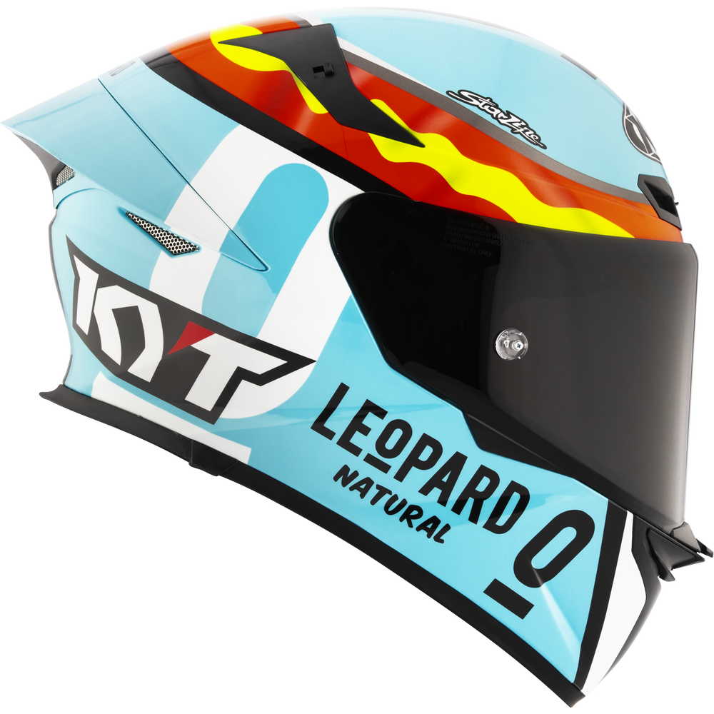 KYT TT-Revo Leopard Replica Spaniard Helmet