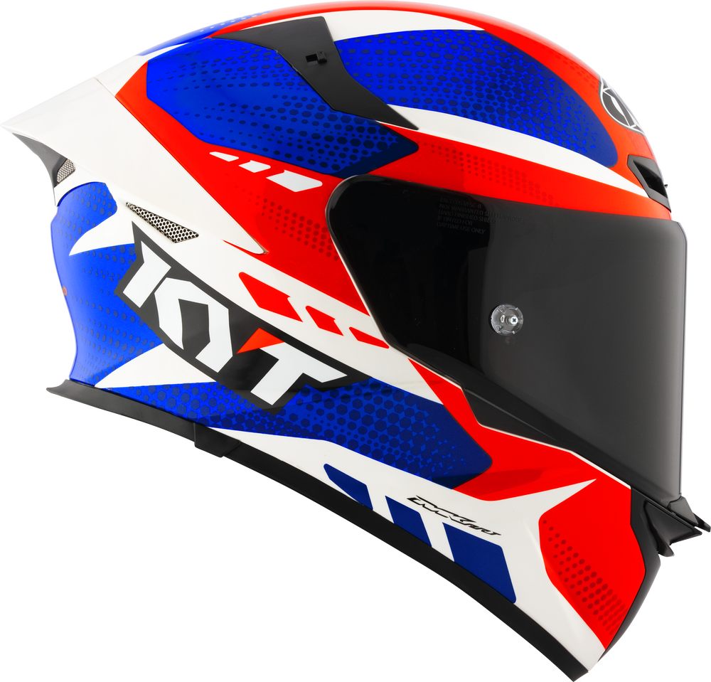 KYT TT-Revo Gear Helmet - Blue Red