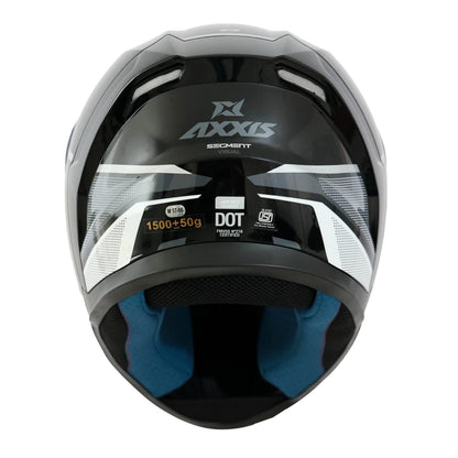 AXXIS SEGMENT VISUAL B0 HELMET - BLACK/GREY