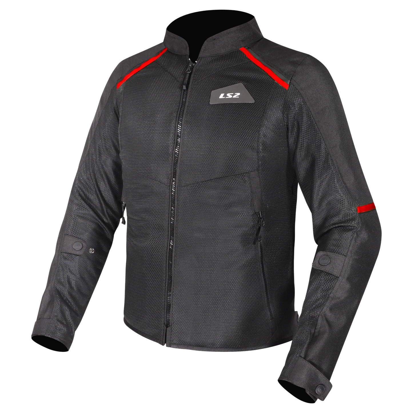LS2 Breeze Jacket - Black Red