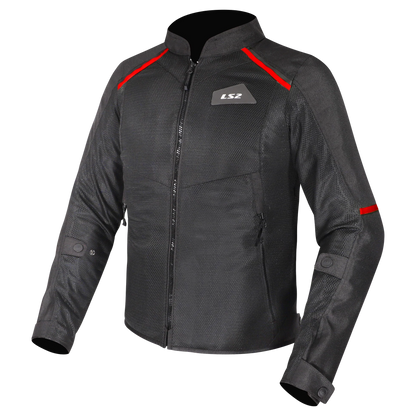 LS2 Breeze Jacket - Black Red