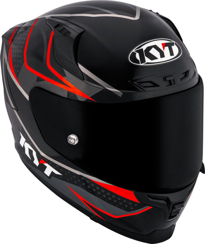 KYT Striker SV Davo Replica Helmet - Red Fluo