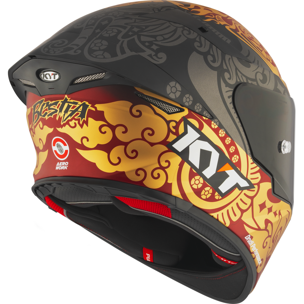 KYT TT-REVO ENEA INDONESIA REPLICA MATT 2023 Helmet