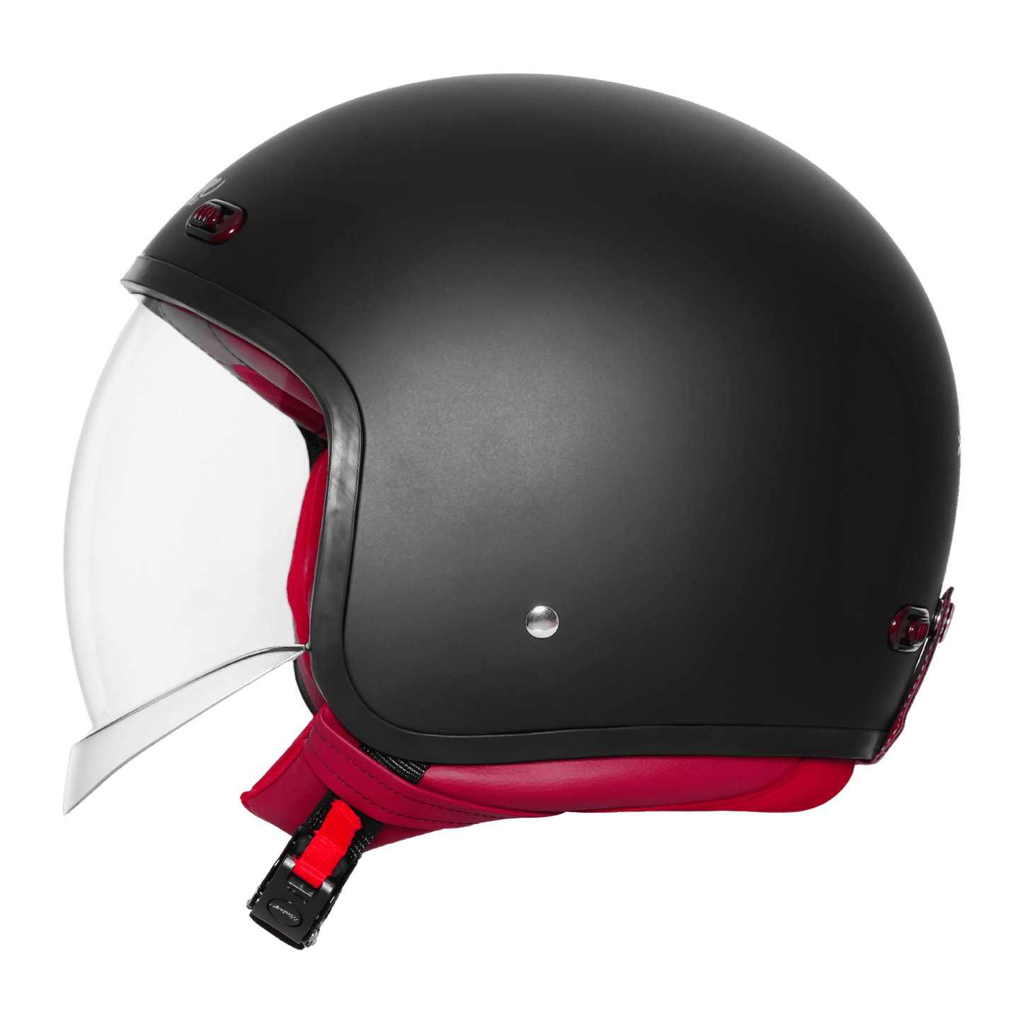 STEELBIRD SBH-67 VINTAGE DOT 5.O HELMET - GLOSSY BLACK