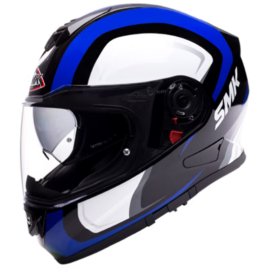 SMK Twister Twilight Helmet - Gloss Black Blue White
motorizzr