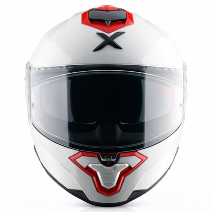 AXOR Brutale Corsa Dual Spoiler Helmet - White Red