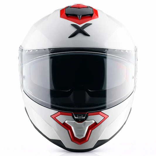 AXOR Brutale Corsa Dual Spoiler Helmet - White Red