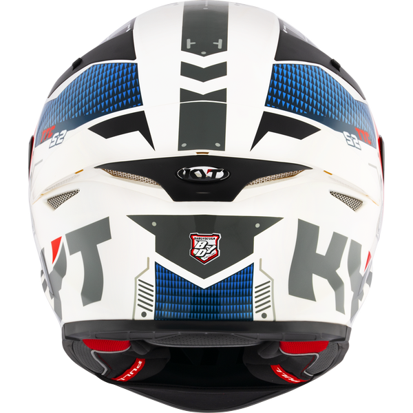 KYT TT-Revo Fuselage Helmet - Red