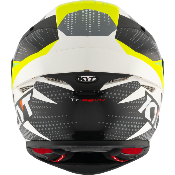 KYT TT-Revo Gear Helmet - Black Yellow