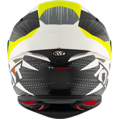 KYT TT-Revo Gear Helmet - Black Yellow