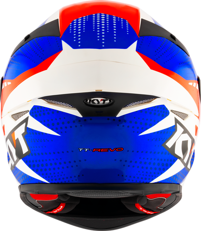 KYT TT-Revo Gear Helmet - Blue Red