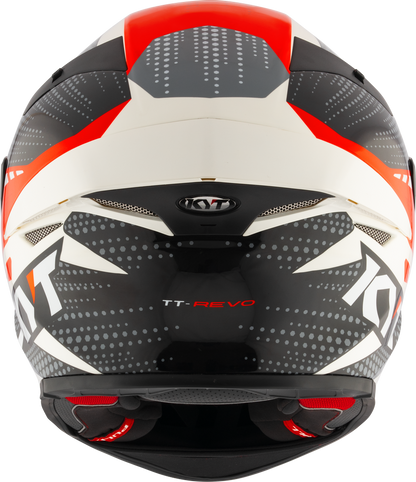 KYT TT-Revo Gear Helmet - Black Red