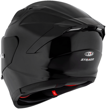 KYT Striker Plain Helmet - Gloss Black