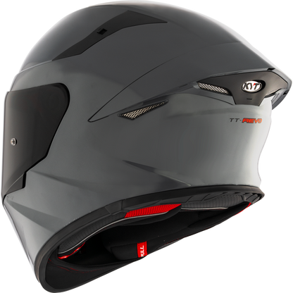 KYT TT-REVO PLAIN GRL HELMET - GREY