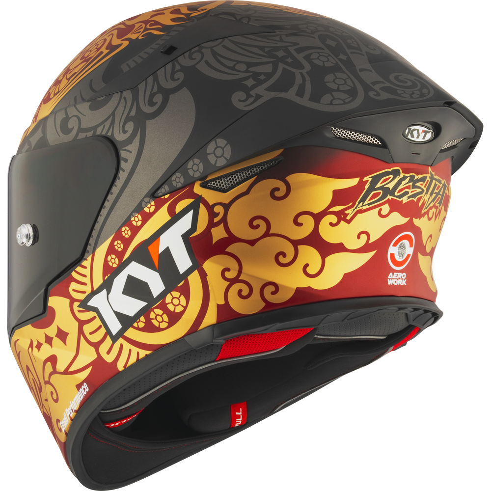 KYT TT-REVO ENEA INDONESIA REPLICA MATT 2023 Helmet