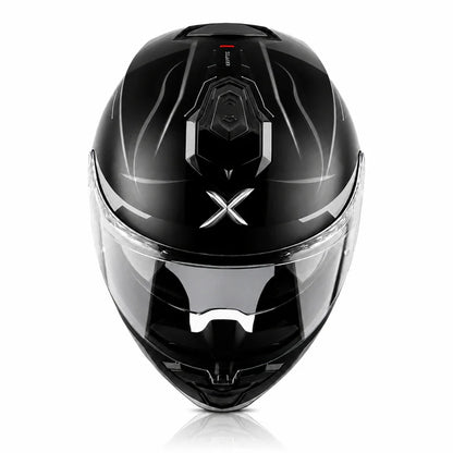 AXOR Brutale Kryptic Dual Spoiler Helmet - BLACK GREY