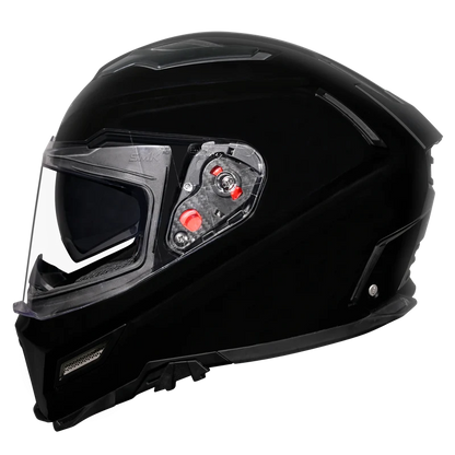 SMK Agnar Solid Helmet - GL 200 Black