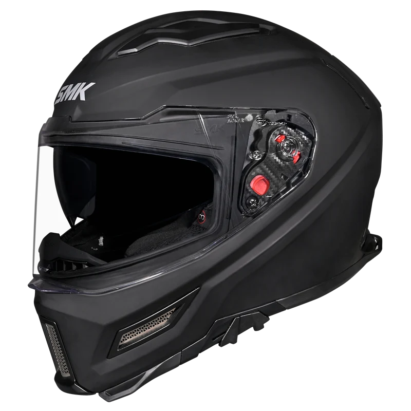SMK Agnar Solid Helmet - MA 200 Matt Black