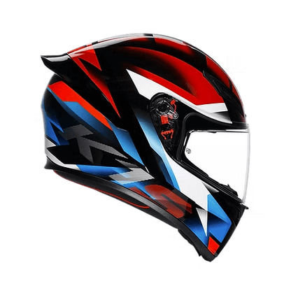 AGV K1 S Helmet Fastlap - Black Red Blue
