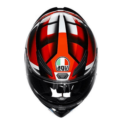 AGV K1 S Helmet Fastlap - Black Red Blue