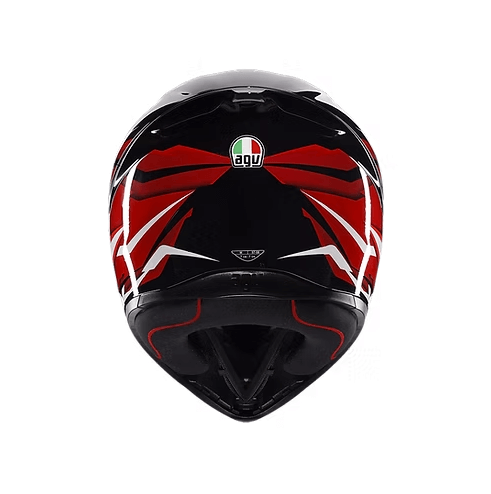 AGV K1 S Helmet Lion - Black Red White