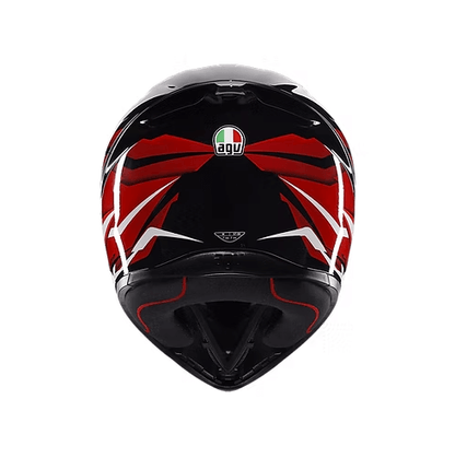 AGV K1 S Helmet Lion - Black Red White