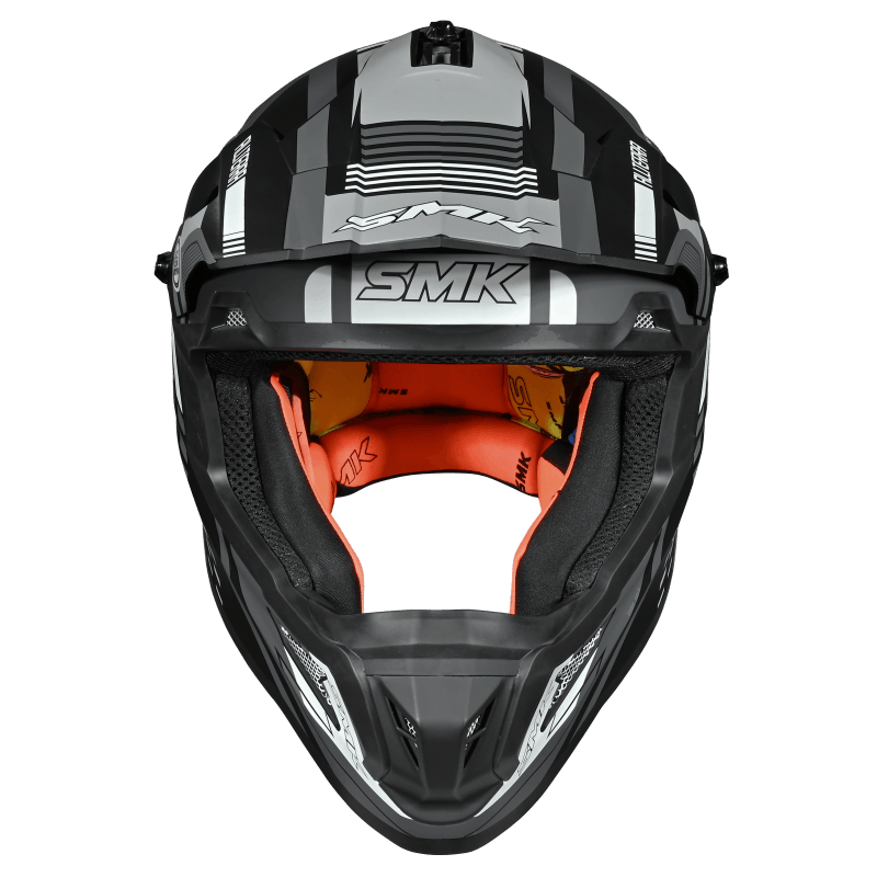 SMK Allterra X-Sprint Helmet - MA 261 Matt Black Grey White