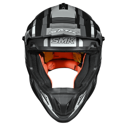 SMK Allterra X-Sprint Helmet - MA 261 Matt Black Grey White