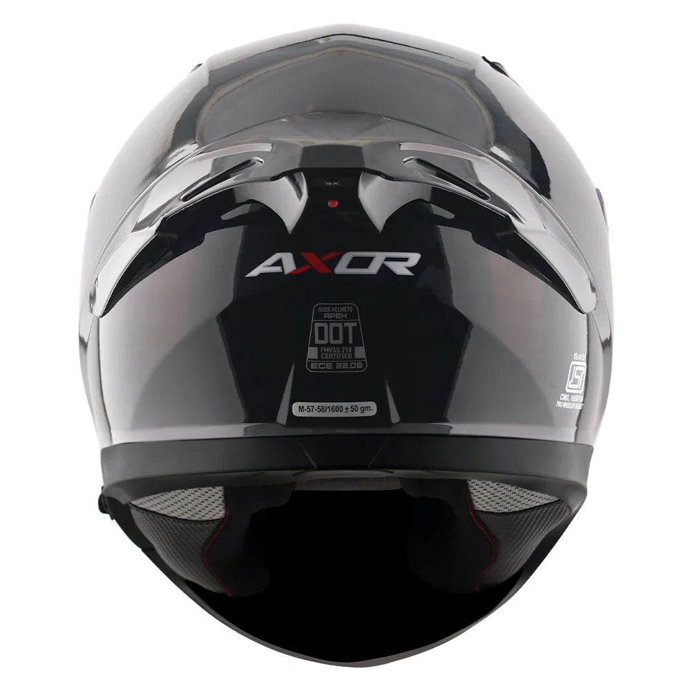 Axor X Altor Apex Smart Bluetooth Helmet - Black