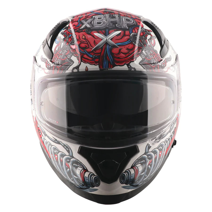 Axor XBHP Bionic Helmet - White Red