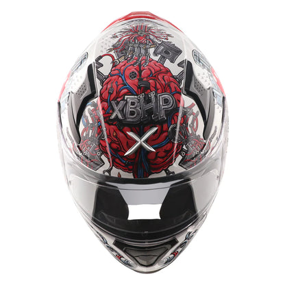 Axor XBHP Bionic Helmet - White Red