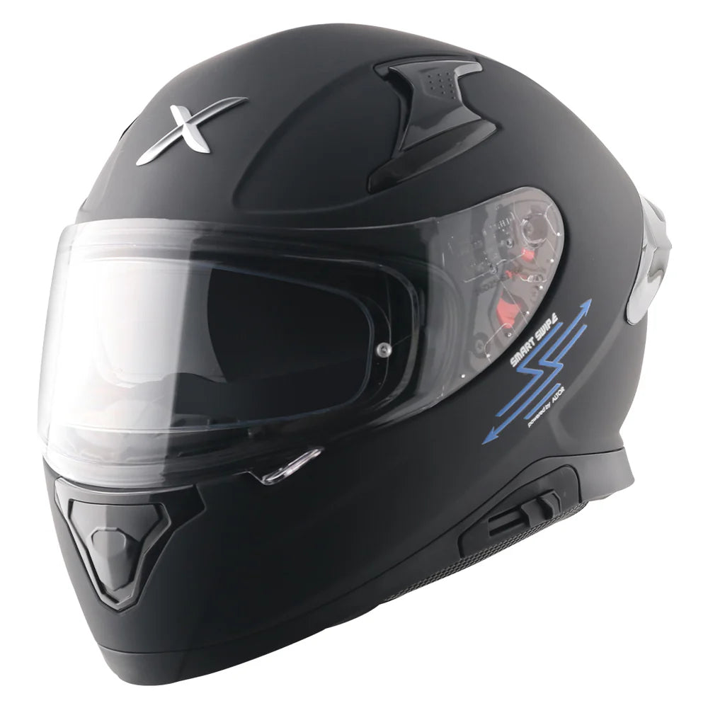 Axor X Altor Apex Smart Bluetooth Helmet - Dull Black