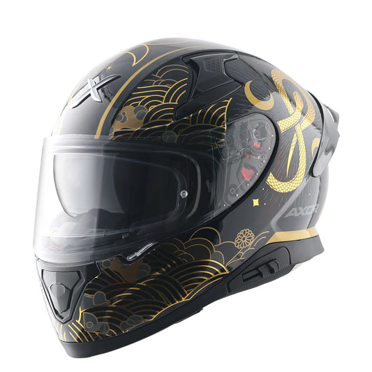 Axor Apex Infinity Helmet - BLACK GOLD