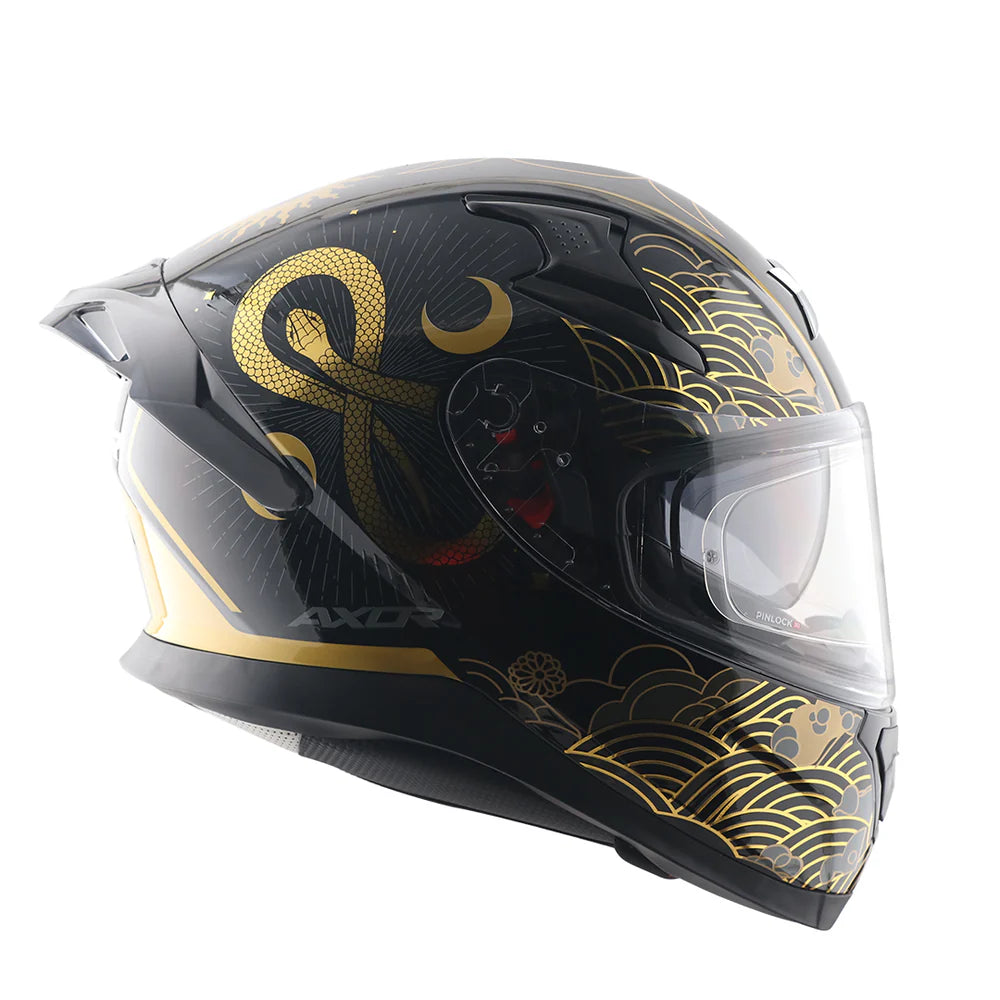 Axor Apex Infinity Helmet - BLACK GOLD