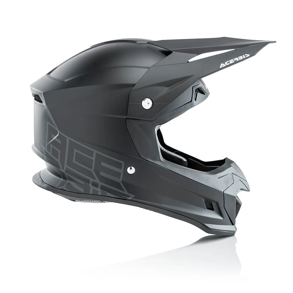 Acerbis Profile 4 Motocross Riding Helmet - Gloss Black