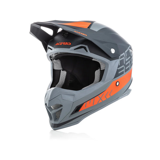 Acerbis Profile 4 Motocross Riding Helmet - Black Orange