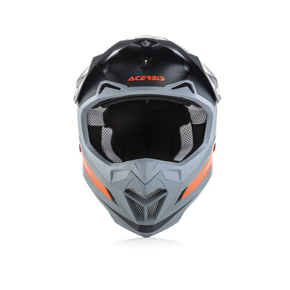 Acerbis Profile 4 Motocross Riding Helmet - Black Orange