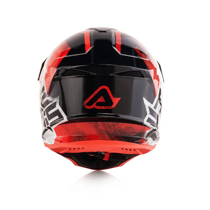 Acerbis Profile 4 Motocross Riding Helmet - White Red