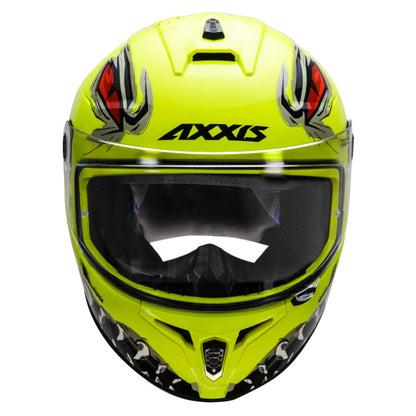 AXXIS DRAKEN S FORZA HELMET - FLUORESCENT YELLOW